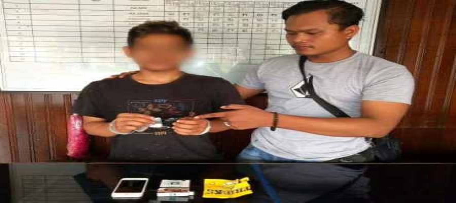 Simpan Sabu Dikantong Celana, Pemuda Ini Diamankan Polisi
