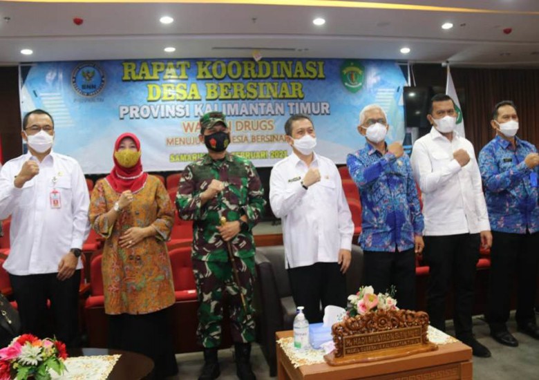 Wagub Buka Rakor Desa Bersinar, Harus Bersama Berantas Narkoba