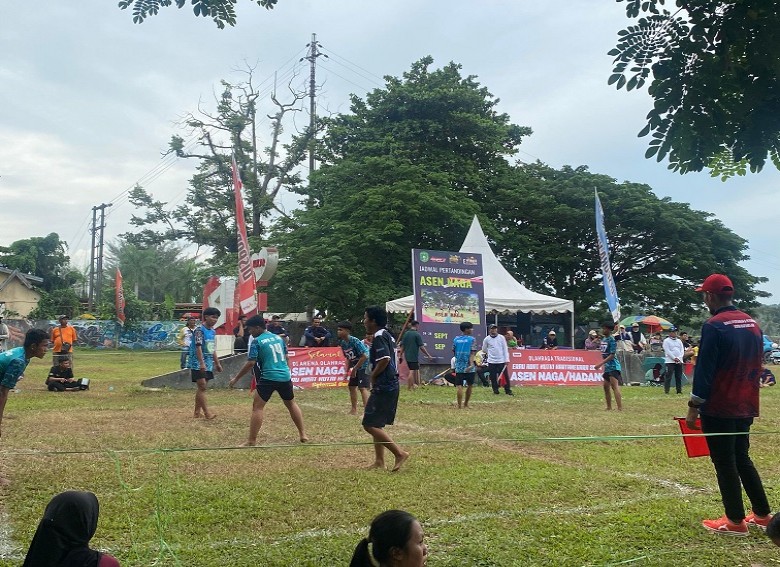 Asen Naga, Olahraga Tradisional yang Memerlukan Kegesitan dan Kelincahan