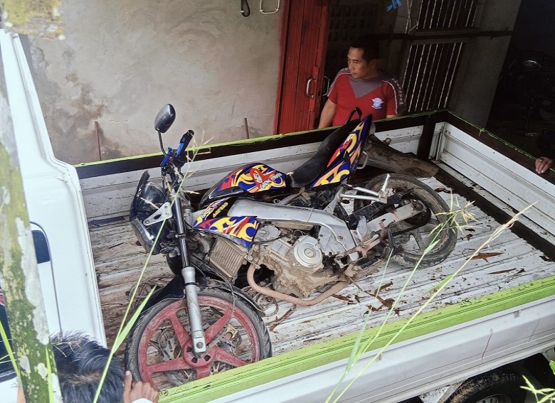 Nekat Mencuri di Rumah Tentara, Pelaku Tinggalkan Sepeda Motor