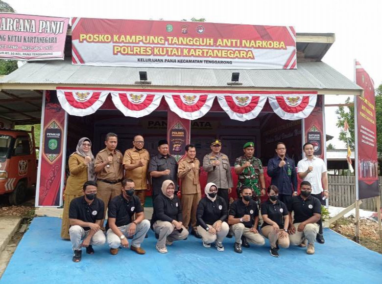 Kelurahan Panji jadi Kampung Tangguh Anti Narkoba