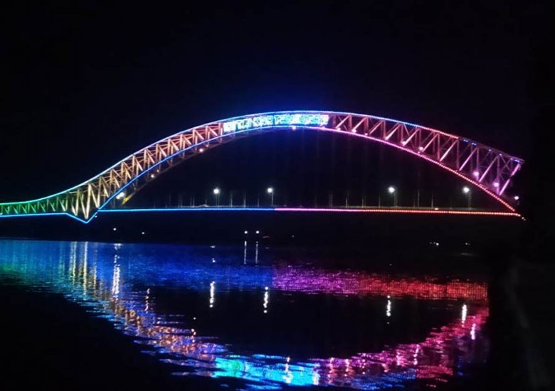 Antisipasi Kerumuman Warga, Lampu Tematik Jembatan Kukar dan Taman Kota Raja Dipadamkan Selama 14 Hari