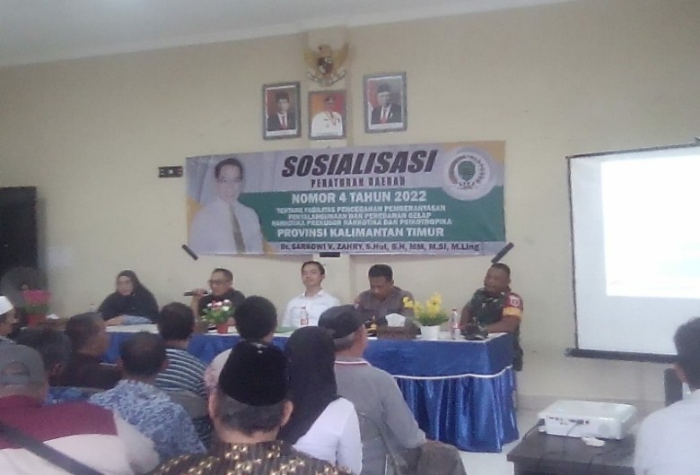 Warga Panji Antusias Ikuti Sosper No 4 Tahun 2022 Tentang Bahaya Narkoba