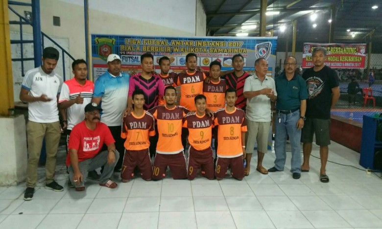 Liga Futsal Antar Instansi 2017: Tim PDAM Kalahkan Tim Bank Cimb Niaga