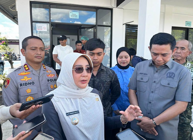 Bupati Berau Pastikan SPPG Polres Berau Layak Jaga Gizi Anak