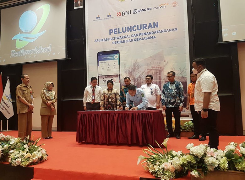 Resmikan Peluncuran Aplikasi Batiwakkal