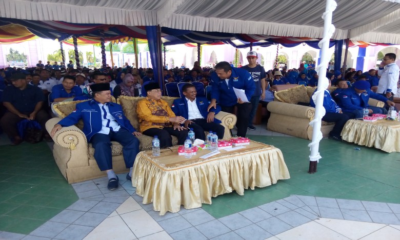Wabup Mardikansyah Tamu Kehormatan Partai Demokrat Paser
