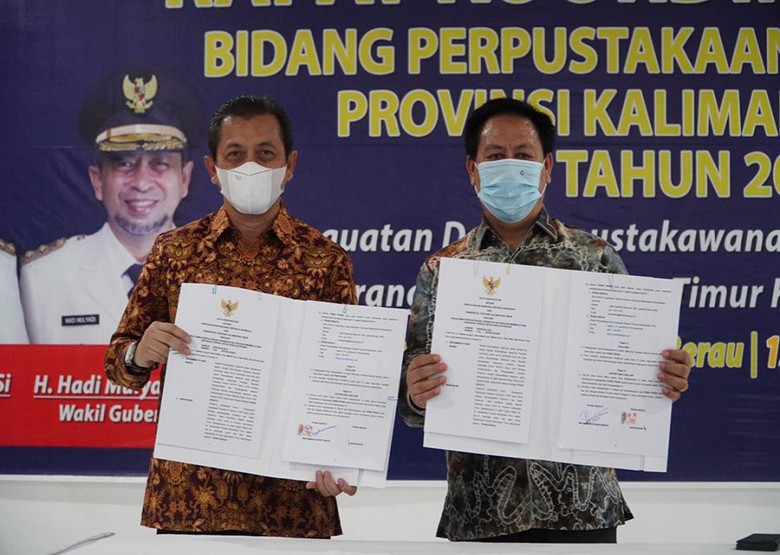 Perpusnas RI Support Perpusip Kaltim
