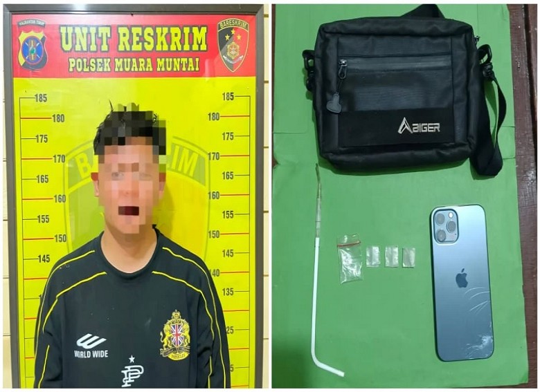 Diduga Terlibat Peredaran Sabu, Pemuda di Desa Jantur Diciduk Polisi