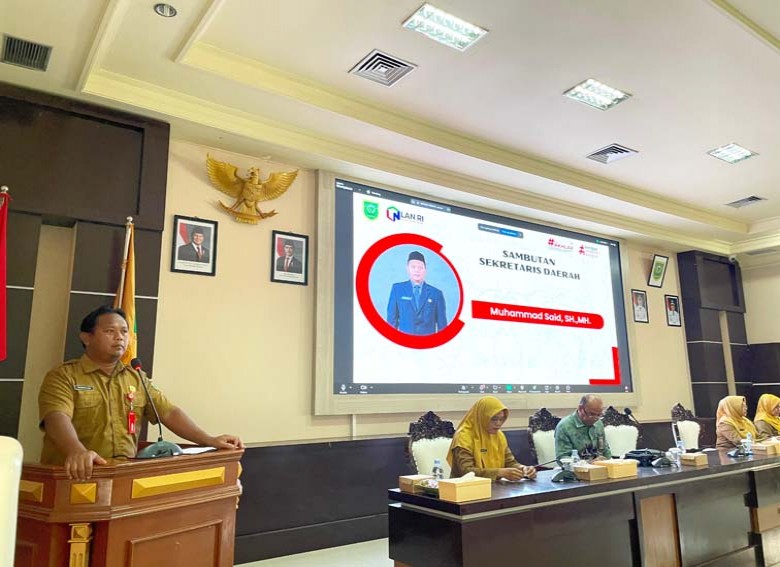 Sekkab Berau Buka Pelatihan Kepemimpinan Administrator dan Pengawas
