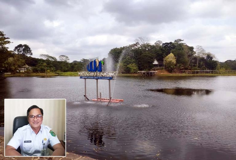 Dispar Perbaki Sapras Obyek Wisata Waduk Panji Sukarame, M Ridha : Agar Wisatawan Betah