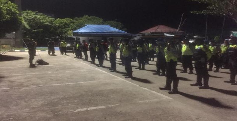 Antisipasi Penyebaran Covid-19, Polres Kukar dan Kodim Gelar Patroli Gabungan