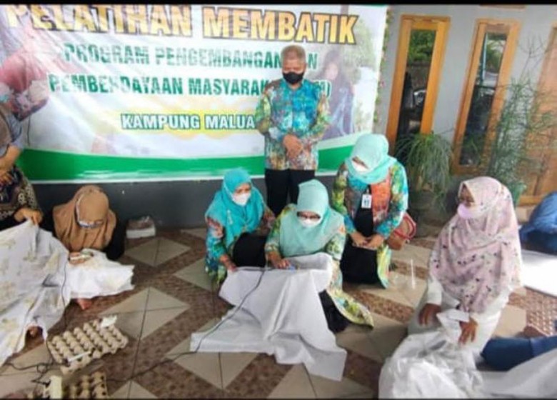 Perpustakaan ORBIT SMA Negeri 7 Berau Menuju ke Tingkat Nasional, Unggulkan Program Membatik Motif Berau