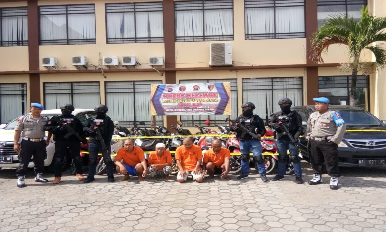 Polres Kukar Amankan 2 Pelaku Kasus Curanmor