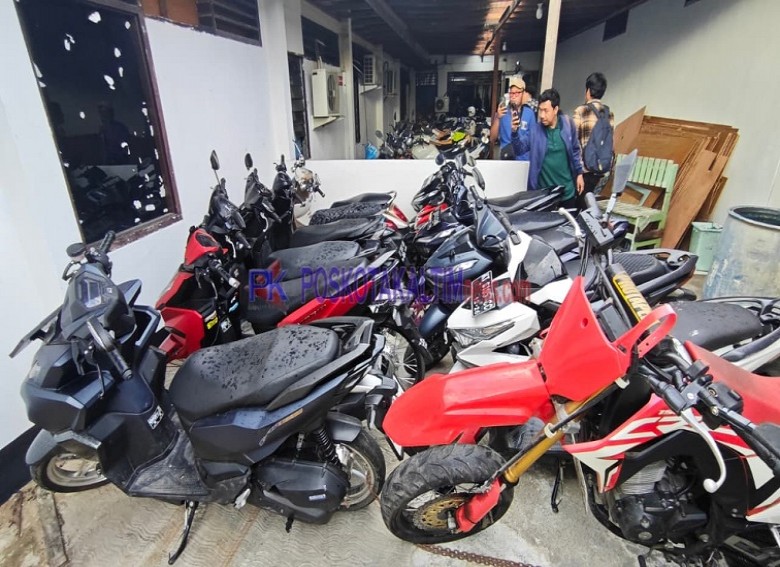 Balap Liar Ditertibkan, Satlantas Polres Kukar Amankan 12 Motor