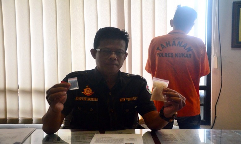 Kurir Sabu 50,38 Gram “Dicokok” Polisi