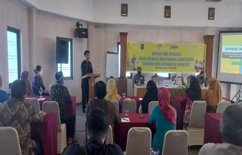 Dinkes Kukar Sosialisasi Bulan Imunisasi Anak Nasional