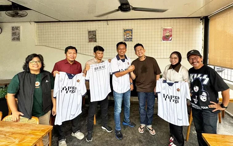 Creative Hub Warga Wargi Suntik Semangat Kontingen PWI Berau Menuju Porwada Kaltim