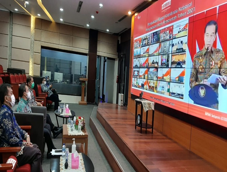Wagub Ikuti Pembukaan Rakornas Wasin 2021