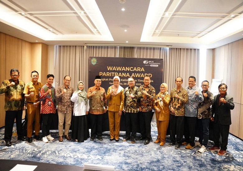 7 Kabupaten Kota Ikuti Penilaian Kandidat Paritrana Award 2024