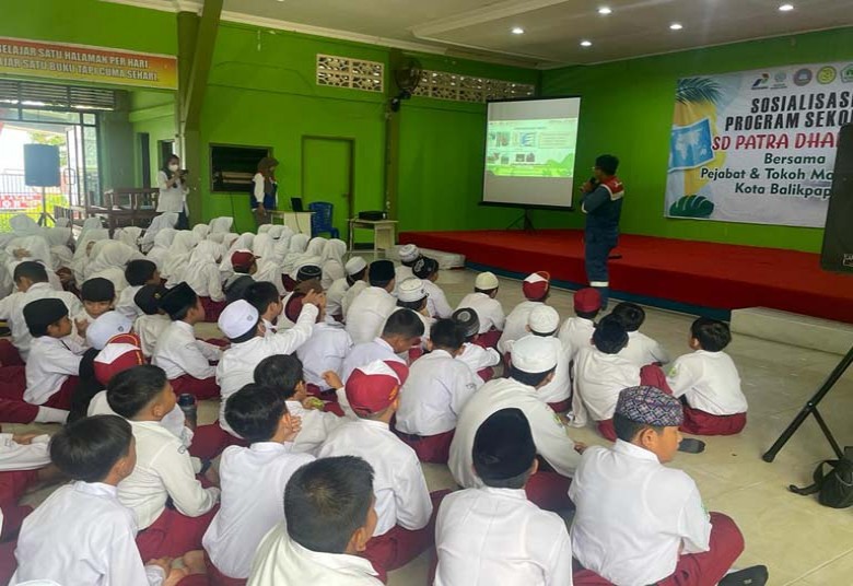 Pertamina Gelar Sosialisasi dan Simulasi Penanggulangan Kebakaran untuk Siswa Sekolah Dasar