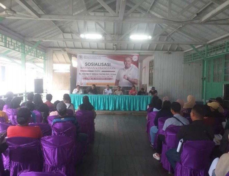 Akhmed Reza Fachlevi Gelar Sosialisasi Wawasan Kebangsaan di Tenggarong