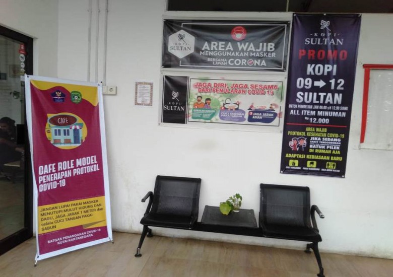 Delapan Café di Tenggarong jadi Role Model Penerapan Prokes