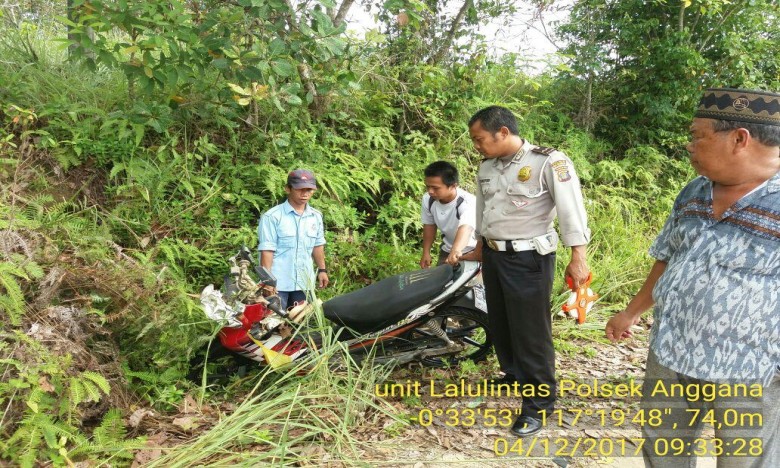 Satu Korban Tewas Tabrakan Maut di Jalan Poros Kutai Lama