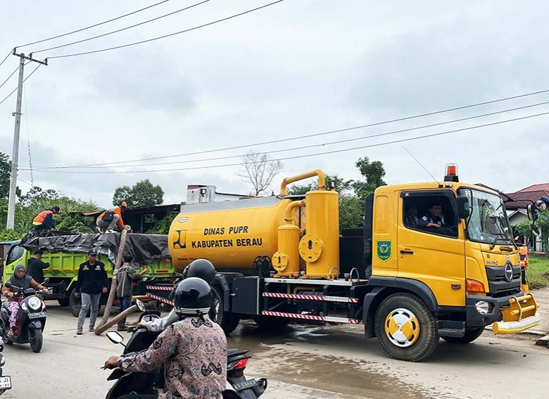 Berau Uji Alat Sedot Lumpur Kurangi Risiko Banjir di Tanjung Redeb