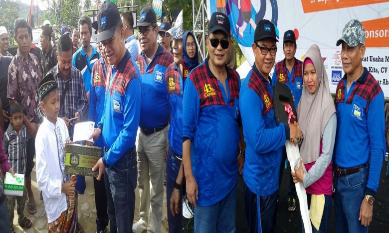 Meriah  Jalan Santai dan Sunatan Massal HUT ke-43 PDAM Tirta Kencana Kota Samarinda