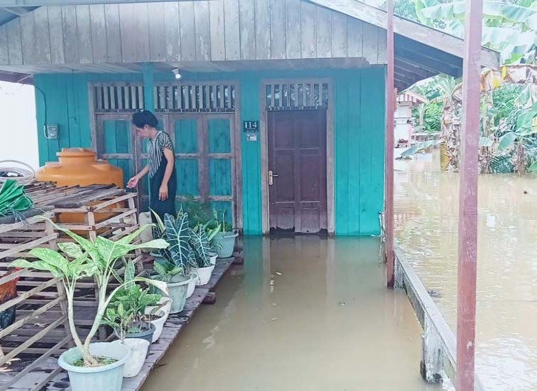 Labanan dan Segah Dilanda Banjir Setinggi 1 hingga 2 Meter