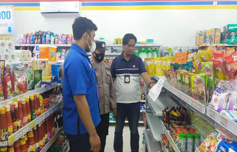 Polres Kukar Lakukan Pengecekan Ketersediaan Minyak Goreng dan Bahan Pokok Lainnya
