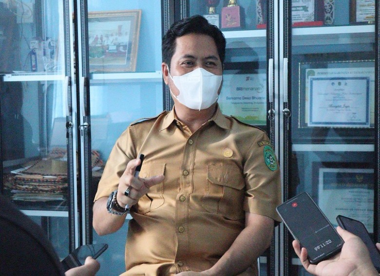 12 Hektare Lahan Eks Tambang di Desa Buana Jaya Dikelola jadi Lahan Pertanian