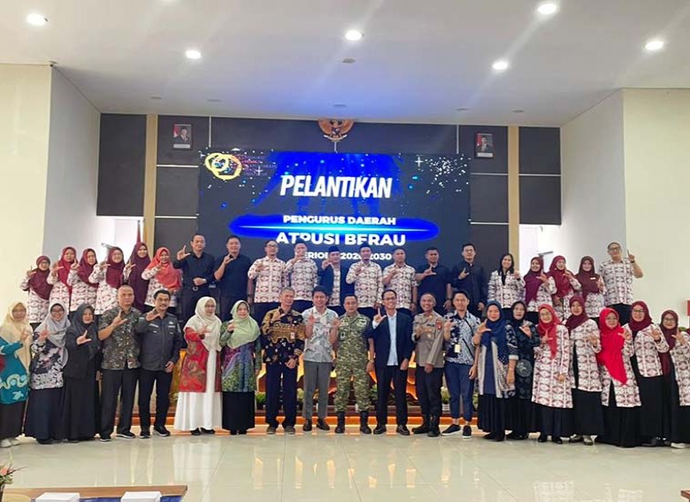 Pemkab Berau Lantik Pengurus ATPUSI, Perpustakaan Sekolah Didorong Bertransformasi Jadi Pusat Literasi Digital