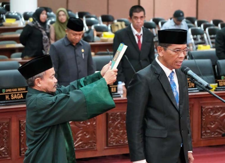 Resmi Dilantikn Sebagai Anggota DPRD Berau, Nurung : Siap Mengabdi Untuk Seluruh Masyarakat