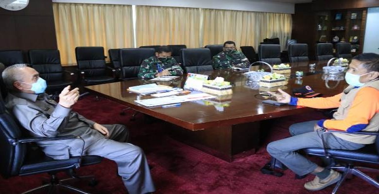 LO  BNPB  Pusat  Kunjungi Kaltim