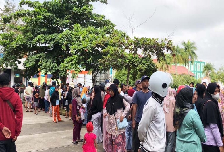 Pemkab Berau Gelar Operasi Pasar Murah Gas LPG 3 Kg, Dijual 25 Ribu Per Tabung