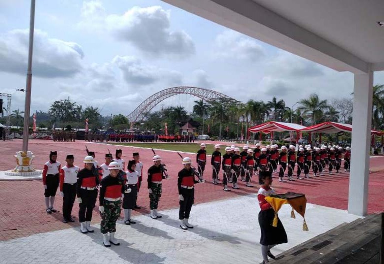 Jelang Peringatan Hari Kemerdekaan RI, Persiapan Paskibraka Kukar Sudah 100 Persen