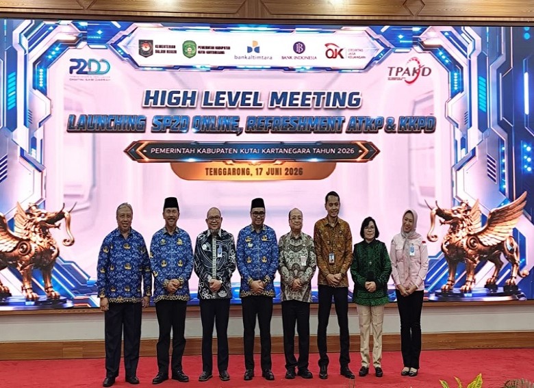 Pemkab Kukar Resmi Terapkan SP2D Online
