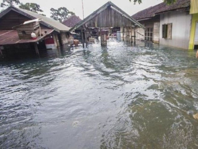 Banjir di Banjarmasin Meluas, Warga Mulai Mengungsi
