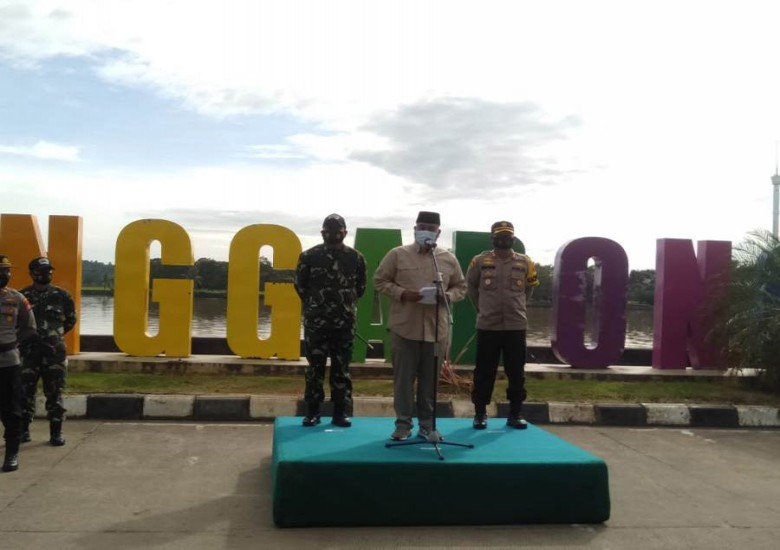 Pimpin Apel Operasi Penegakan Prokes, Bupati Ingatkan Kesadaran Masyarakat