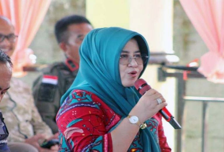 Syarifatul Syadiah Dorong Pemkab Berau untuk Penanganan Abrasi di Pulau Derawan