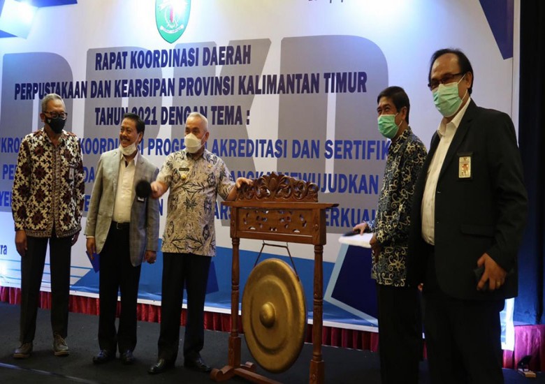 Gubernur Buka Rakorda Perpustakaan dan Kearsipan Perpustakaan Penting Untuk Penyelenggaraan Pendidikan