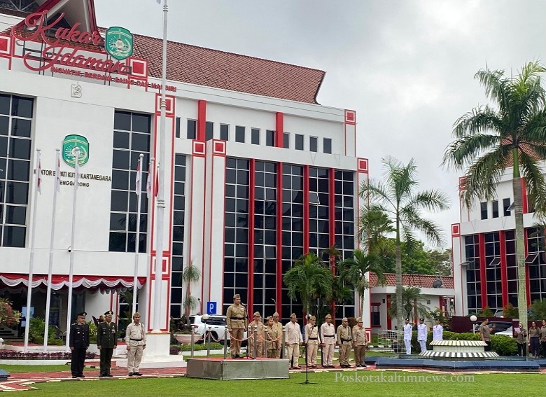 Pjs Bupati Kukar Pimpin Apel Peringati Hari Pahlawan, Jadikan Semangat Pahlawan Inspirasi