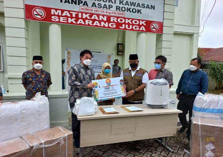 Pemkab Kukar Terima Bantuan dari Perusahaan