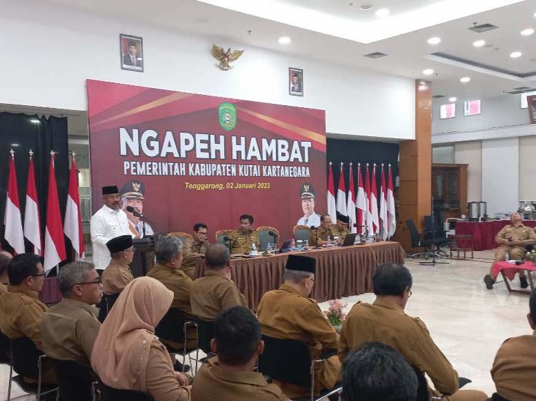 Pemkab Kukar Gelar Ngapeh Hambat, Lakukan Evaluasi dan Bahas Percepatan Rencana Kegiatan 2023
