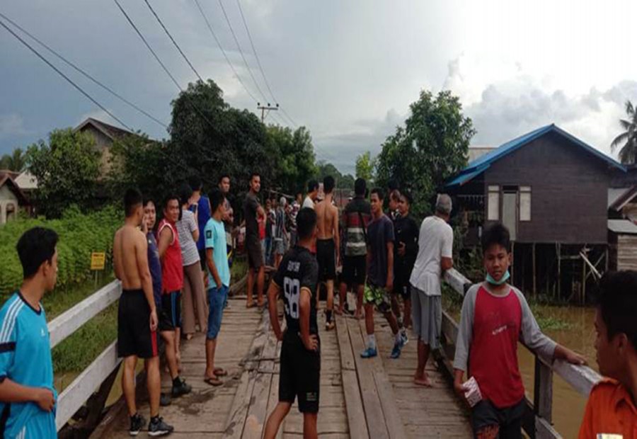 Pemerintah Segera Perbaiki Jembatan yang Ambruk di Desa Sebulu Ilir