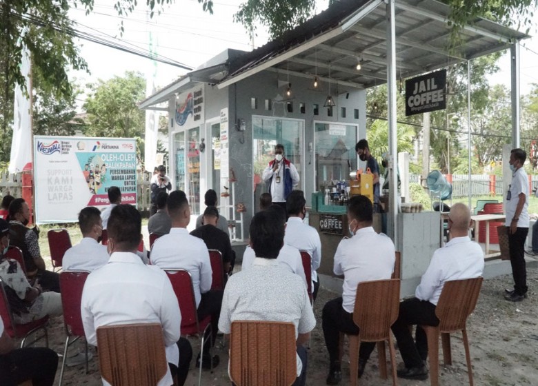 Pertamina Resmikan Kredawala Art Gallery Lapas Kelas IIA Balikpapan