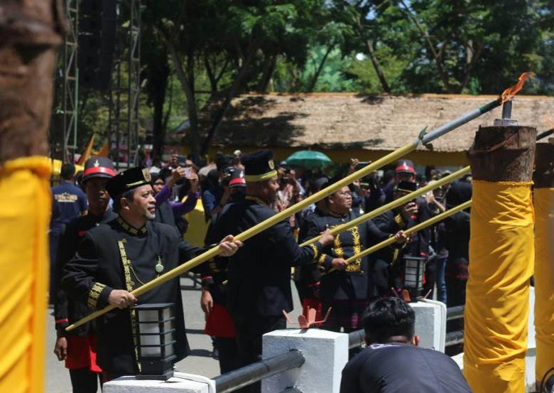 Erau Adat Pelas Benua Kutai Kartanegara Ing Martadipura Tahun 2022 Resmi Dibuka