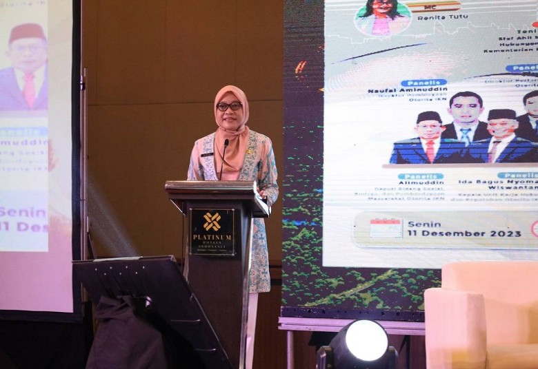 Sosialisasi UU 21/2023 Tentang Perubahan UU IKN, Sekda Sri: Tujuan Strategis, Solusi dari Permasalahan Pembangunan IKN